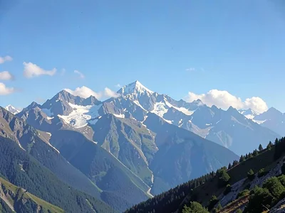 Mountain range sweep
