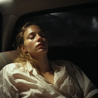 Film still strange taxi passenger. Movie directed by