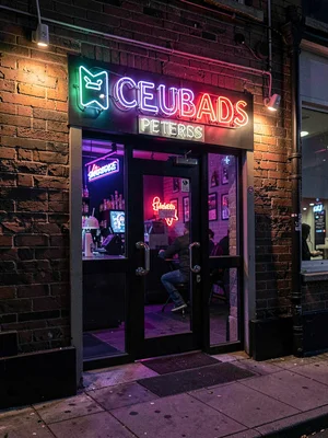 Club entrance neon