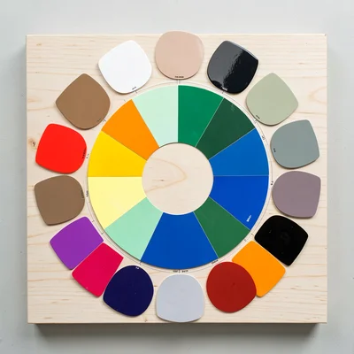 Twelve Hue Family Chromatic Circle
