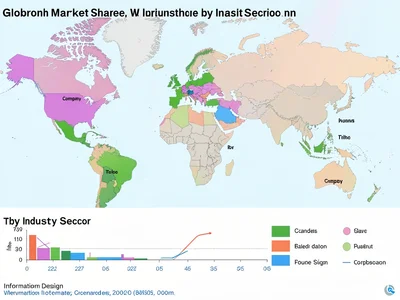 Market share treemap infographic