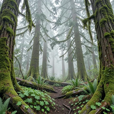 Forest Floor Groundcover Carpet