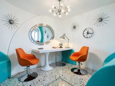 Space Age Home Office Nook