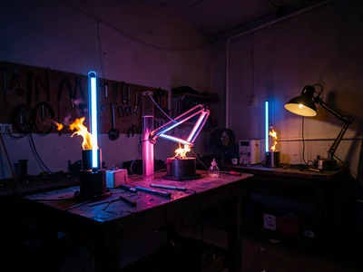 Three Lights in Darkness