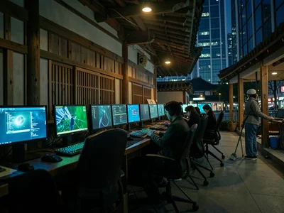 Empty PC-bang at 4am