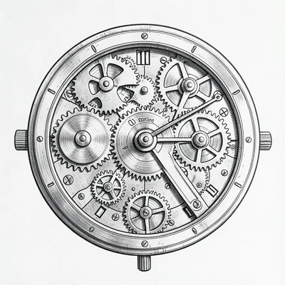 Clock mechanism technical
