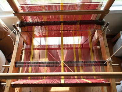Warp Color Pattern from Above