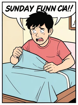 Fitted sheet folding struggle