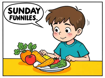 Child vs vegetables