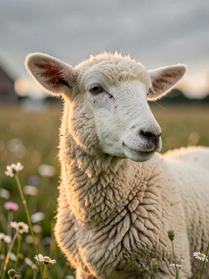 Dorset Lamb Portrait