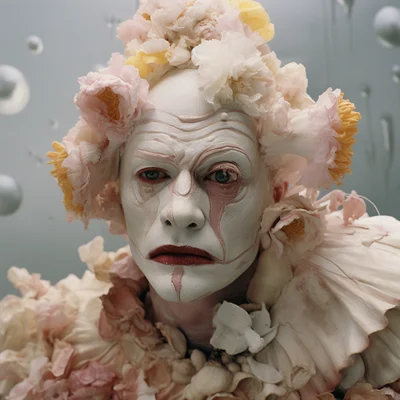 Matthew Barney crestmaster movie still ai clown