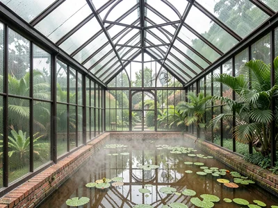 Lily Pond Reflecting Iron Vault