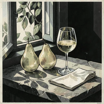 Window Table Still Life