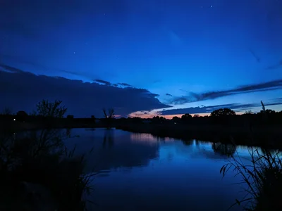 Blue hour lasting longest near solstice