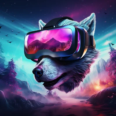 360 degree VR headsets modern gaming aesthetics trans