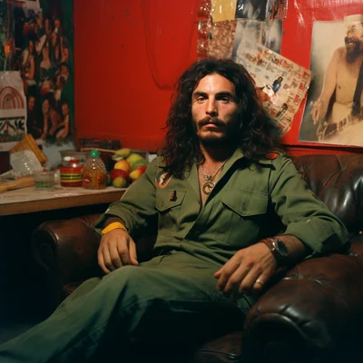 Nan goldin photo of che guavara