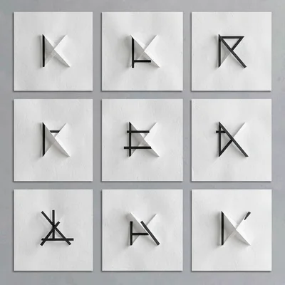 Tidy 4x3 schedule grid of twelve abstract session tiles, each carrying a differe