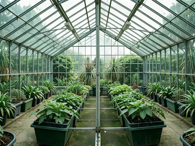 Greenhouse interior