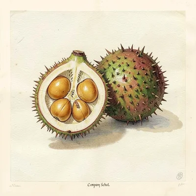 Jackfruit Cross-Section Study
