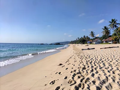 Beach coastline panoramic