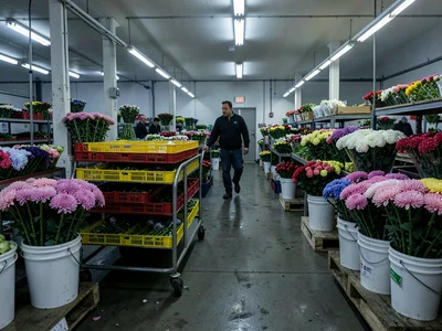 Auction Cart at 4AM Market
