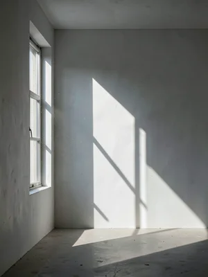 Narrow Window Tall Shadow
