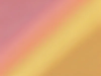 Warm gradient from dusty rose through peach to golden honey, moving diagonally a