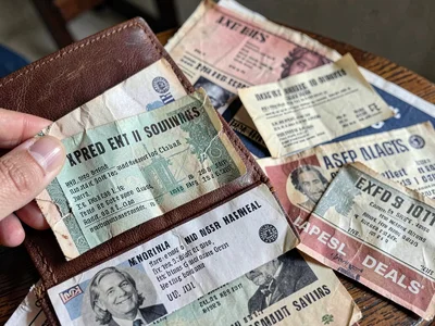 Expired coupon in deceased relative's wallet, the deals they never claimed, pape