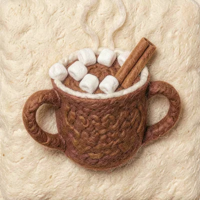 Hot cocoa with marshmallows