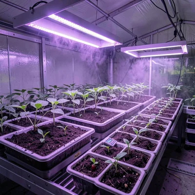 Heated Germination Mat Station