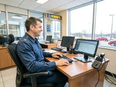 Taxi dispatcher office
