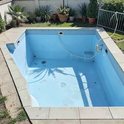 Empty pool