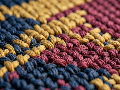 Double-weave cotton layers ochre-mustard over cochineal-rose creating tonal shad