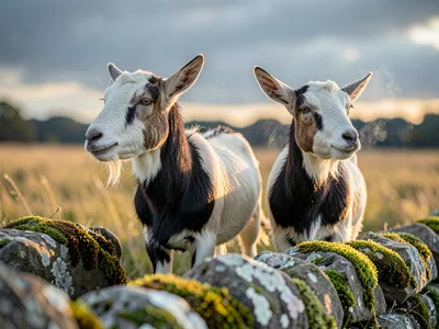 Goat Symmetry at the Wall