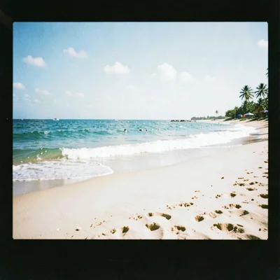Beach instant film