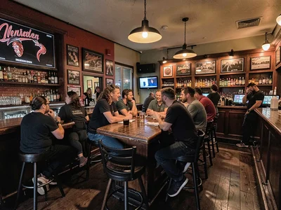 Dive bar interior