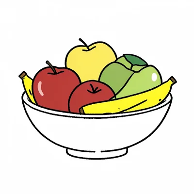 Fruit bowl still life