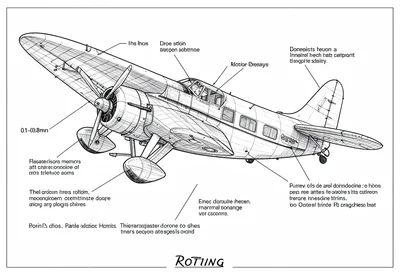 Vintage aircraft technical