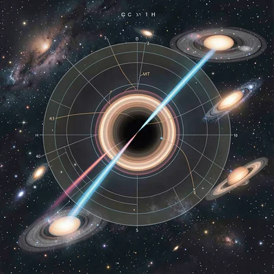 Black hole structure diagram