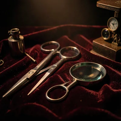 Optics and Precision — Loupe and Micro-Scissors