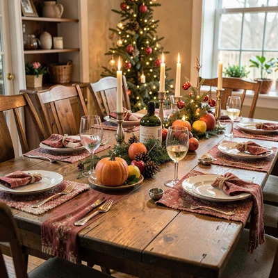 Thanksgiving table