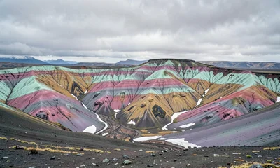 Rhyolite Acid Mountains