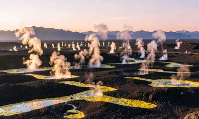 Geothermal Rave at Dawn