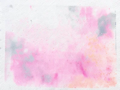 Risograph texture of rice paper stock, grain of the paper amplified by single pa