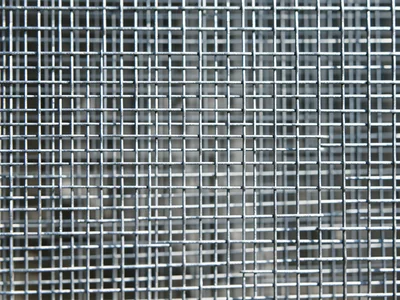 Window screen aluminum mesh, fine wire grid creating geometric filter, every hol