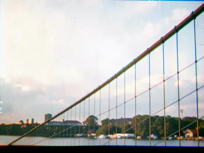 Bridge cable with aberration