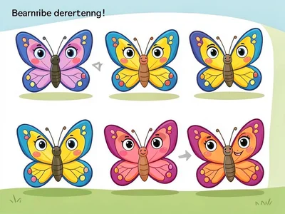 Butterfly metamorphosis stages