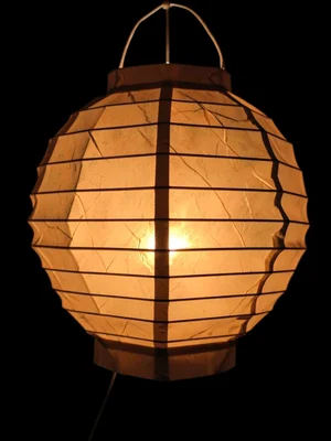 Paper lantern alone