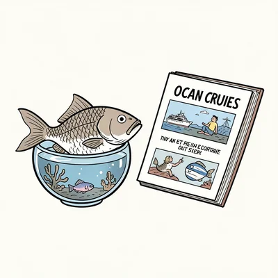 Fishbowl ocean dreams