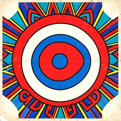 Mod sixties target symbol